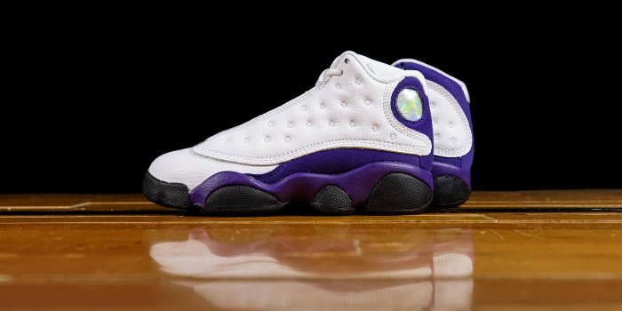 2048x1536 Kid's Air Jordan 13 Retro PS 'Lakers' [414575-105]