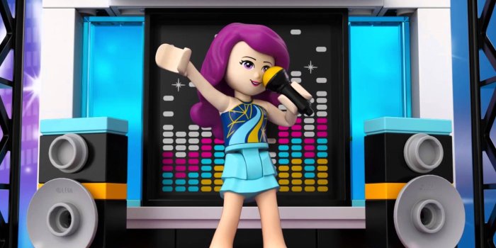 1920x1080 Pop Star TV Studio – LEGO Friends – 41117 – Product Animation – Kids