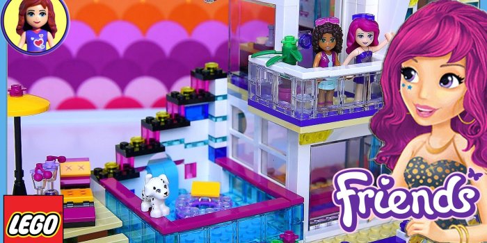 1920x1080 Lego Friends Livi’s Pop Star House Set Build Review Play – Kids Toys