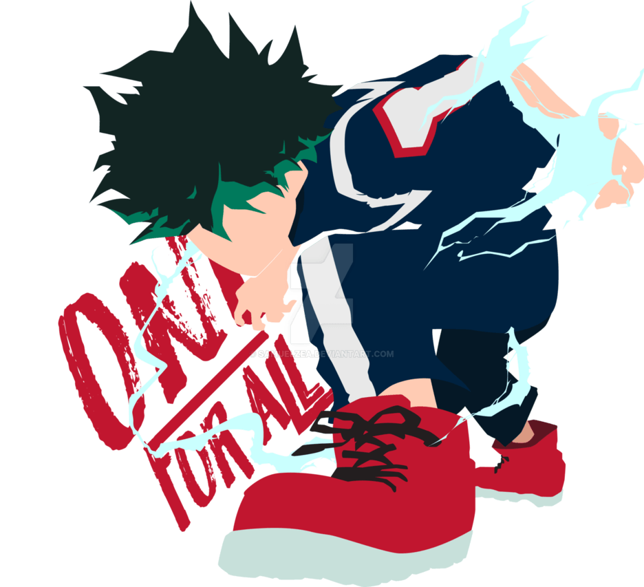 936x853 Midoriya Izuku - One for All! by Samuelzadames