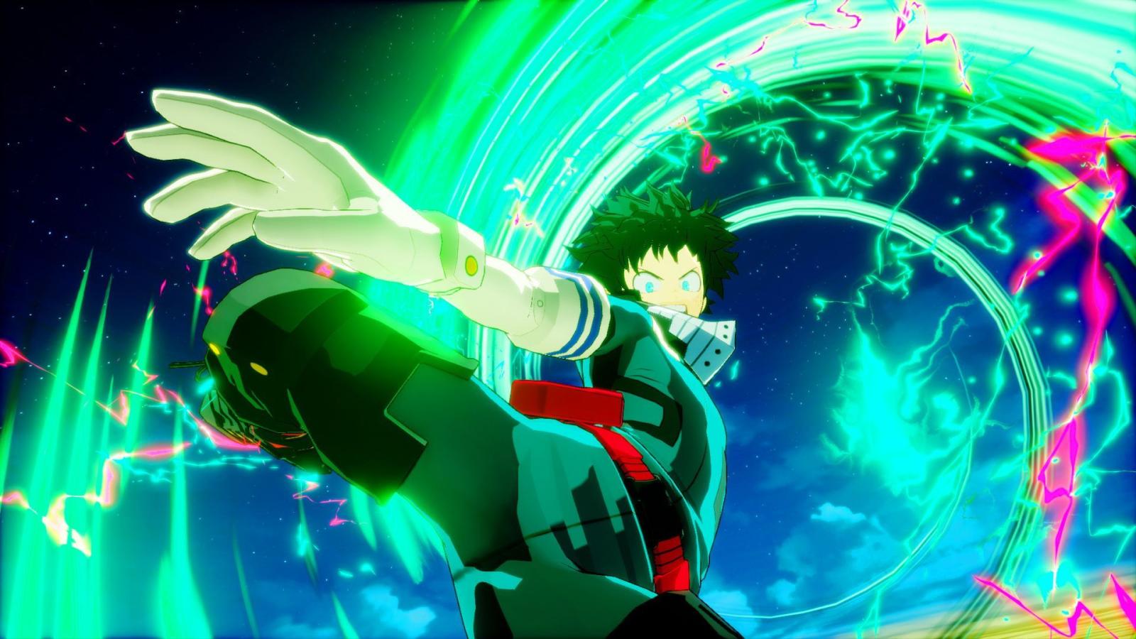 1920x1080 Kick villains into touch with Deku's new fighting style |