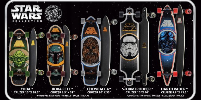 1600x900 Star Wars x Santa Cruz Skateboards - Zen Garage