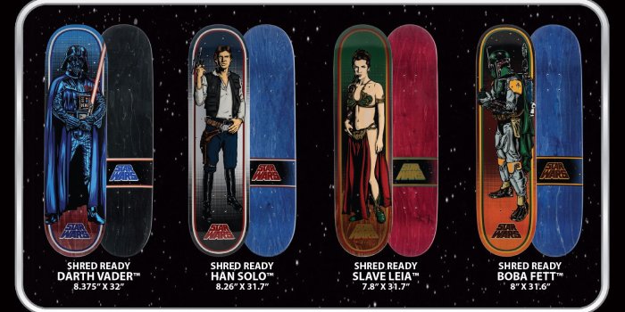 1600x900 Awesome Star Wars Skateboards by Santa Cruz | IAmTheTrend