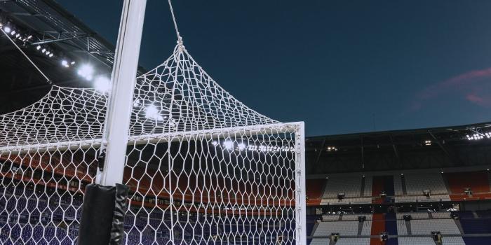 1440x2560 Download wallpaper 1440x2560 football gates, football, lawn