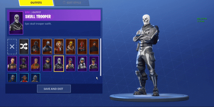1366x768 Fortnite Wallpaper Og Skull Trooper | Fortnite Generator No Human