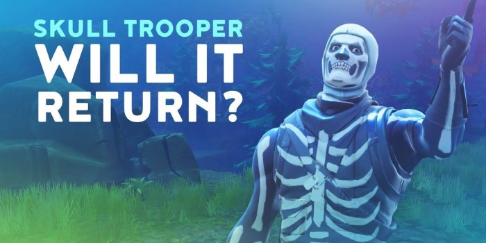 1280x720 SKULL TROOPER - WILL IT RETURN NEXT MONTH? (Fortnite Battle Royale
