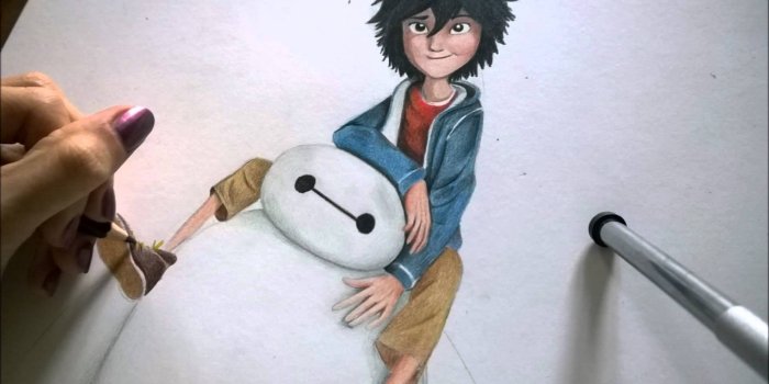1920x1080 Big Hero 6 Painting at PaintingValley.com | Explore collection of