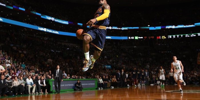 1680x1050 Download Lebron James Dunk Wallpapers Wide Desktop Background