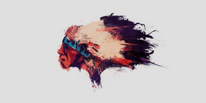 1920x1080 Native american portrait painting, digital art, simple background