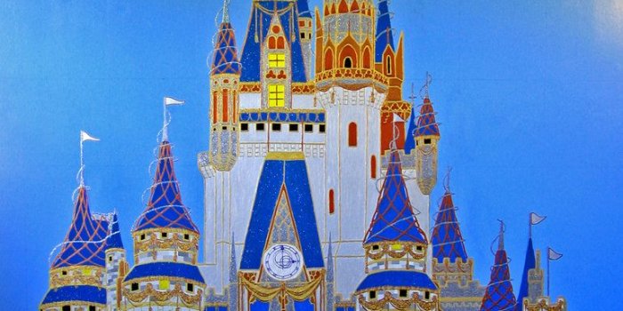 770x1038 Disney Cinderella Castle Animated wallpaper_Funny