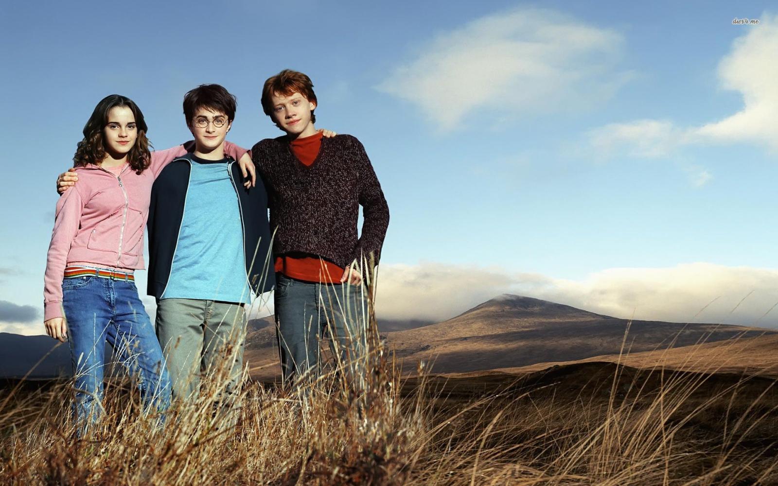1920x1200 Hermione, Harry and Ron wallpaper - Movie wallpapers - #1572