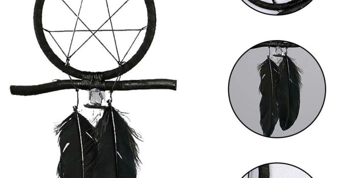 1001x1001 US $3.0 29% OFF|Newest Handmade Mysterious Black Dreamcatcher Geometric  Modern Minimalist Home Decoration Craft Wall Car Hanging Dream Catcher-in  Wind
