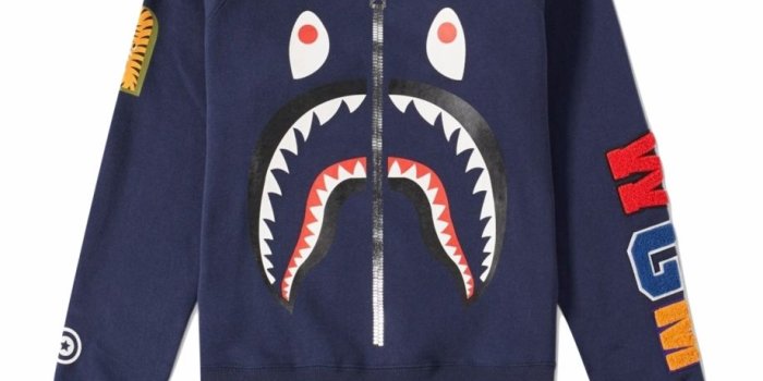 920x958 Bape Shark Crewneck Sweater - Bape Shark Long Sleeve, Transparent