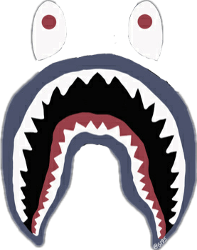 1024x1301 Transparent Bape Shark Teeth Related Keywords & Suggestions
