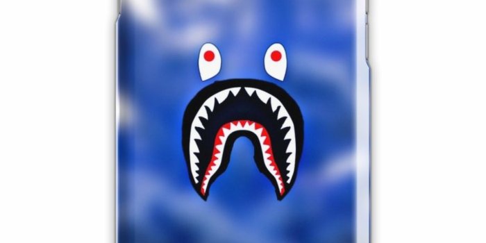 920x1081 Bape Shark - Mobile Phone Case, Transparent Png Download For Free