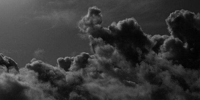 800x1200 Download wallpaper 800x1200 moon, clouds, sky, black-and-white
