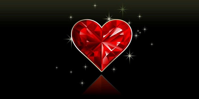 1920x1080 46+] Red and Black Heart Wallpaper on WallpaperSafari