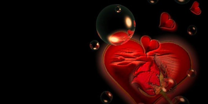 1024x768 55+ Dark Heart Wallpapers - Download at WallpaperBro