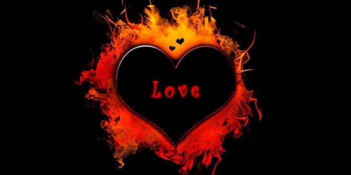 1080x1920 Cool Black Red Heart | wallpaper.sc SmartPhone