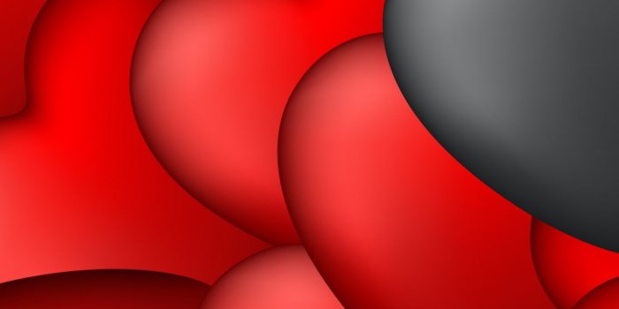 1440x2960 Carmine, Love, Black, Petal, Heart Wallpaper for Samsung Galaxy S8