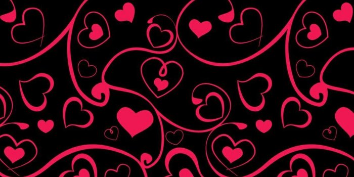 1080x1920 Red & Black Hearts Wallpaper | Wallpaper in 2019 | Heart wallpaper