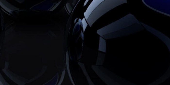 1440x2560 Black Glass 3D Desktop HD Wallpaper