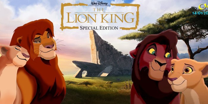 2560x1207 Simba Nala Kovu Kiara Wallpaper Lion | disney | Lion king 2, Lion
