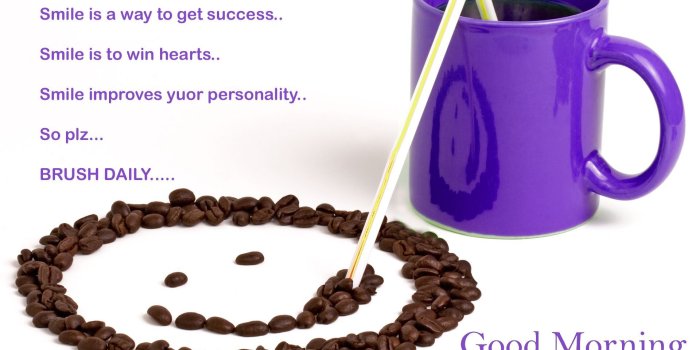 1920x1227 Good morning coffee cup quote wallpaper