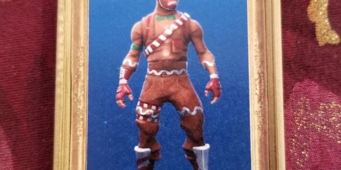 943x1000 Fortnite Merry Marauder Gingerbread Man Christmas Ornament/Magnet