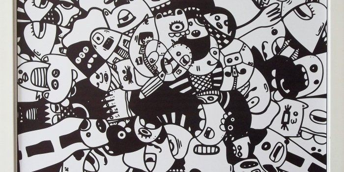 3012x2200 Graffiti black and white Backgrounds Desktop