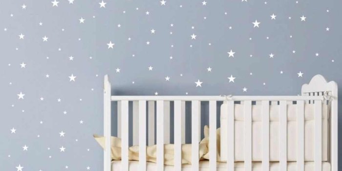 1000x1000 JOYRESIDE Moon and Stars Wall Decal Vinyl Sticker For Kids Boy Girls Baby  Room Decoration Good Night Nursery Wall Decor YMX16