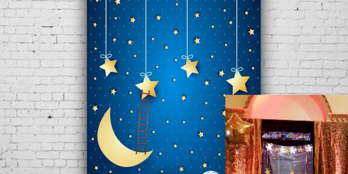1001x999 OFILA Twinkle Twinkle Little Stars Backdrop 3x5ft Cartoon Moon Stars  Photography Background Kids Birthday Portraits Baby Shower Shoots Children  Room