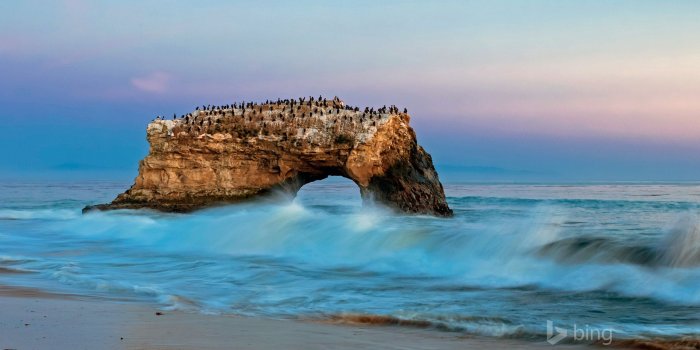 1920x1200 Natural Bridges State Beach, Santa Cruz, California (© Fotofeeling