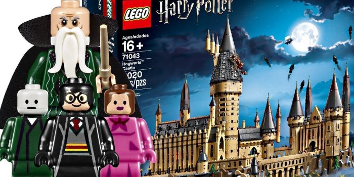 1280x720 LEGO Harry Potter Hogwarts 2018 set - Microscale... yay. 