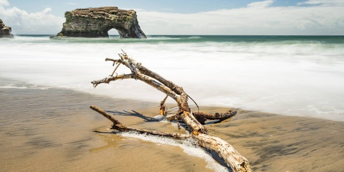 3840x2160 Natural Bridges State Beach Santa Cruz Ca 4K wallpaper