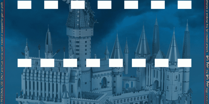 2835x2835 LEGO® Minifigures Harry Potter™ and Fantastic Beasts™ Background