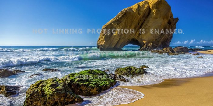1280x800 the giant of santa cruz nature beach rocks