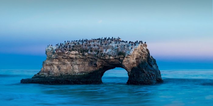 1920x1080 Natural Bridges State Beach, Big Sur, Santa Cruz County, California