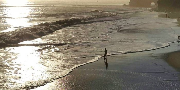 1080x1350 Simple Santa Cruz Ca: Life Begins At The Beach Sunset Santa Cruz
