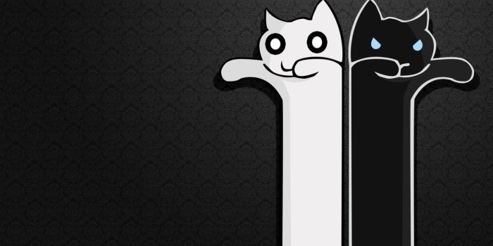 1440x900 65+ Cute Black and White Wallpapers - Download at WallpaperBro