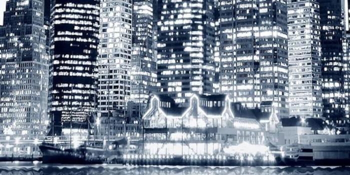 1080x1920 City Reflection Blue Night Android Wallpaper free download