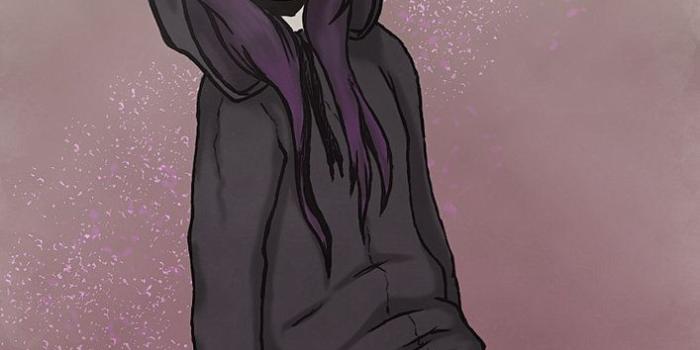 707x1131 Minecraft Enderman Girl Anime | Minecraft Mobs Enderman Anime