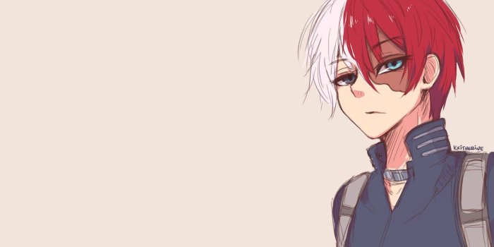 1332x850 Wallpaper look, guy, My Hero Academia, Boku No Hero Academy