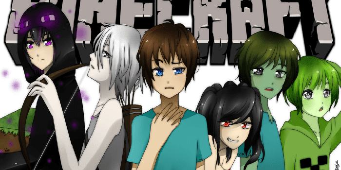 1024x768 Free download MINECRAFT Anime Ver by Vika01 [1024x768] for your