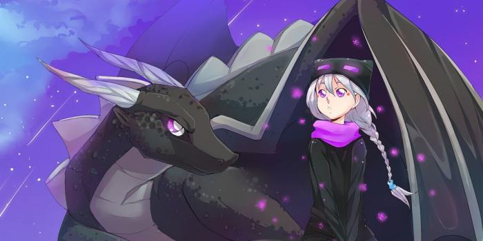 1122x1500 Enderdragon protecting the endergirl. :3 So cute!!!! | Minecraft