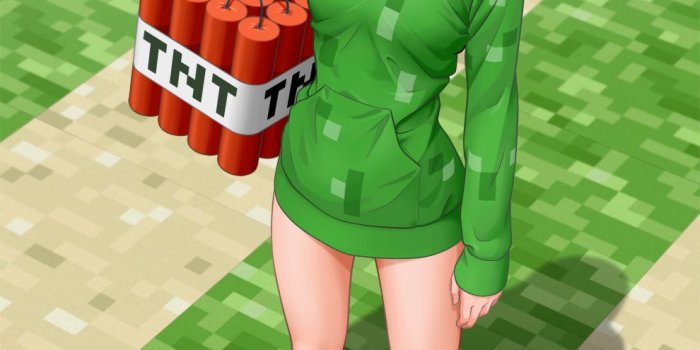 990x1400 Creeper (Minecraft) - Zerochan Anime Image Board
