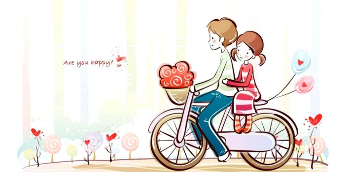 1488x930 Cute Couple Cartoons Wallpapers | Wallpapers Minimalist