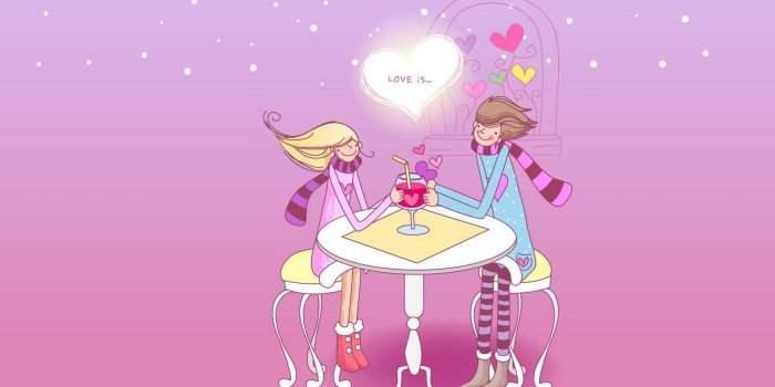 2560x1600 Free Love Cartoon Couple Wallpaper, Download Free Clip Art, Free