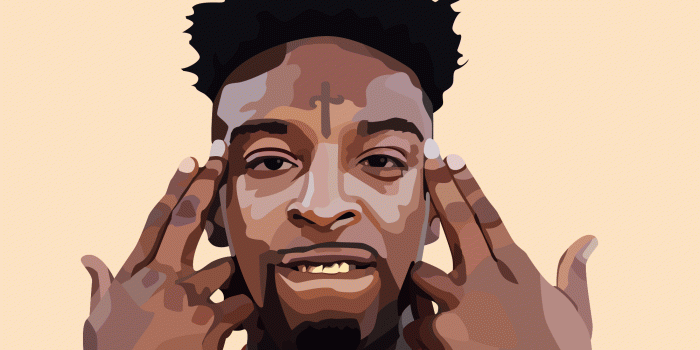 2000x2000 Download 9 Best 21 Savage Cartoon Wallpapers Wallpaperaccess - 21
