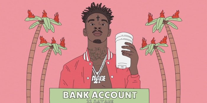 1280x720 21 Savage - Bank Account (Official Audio)